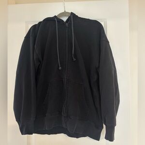 Aritzia tna cozy boyfriend full zip hoodie